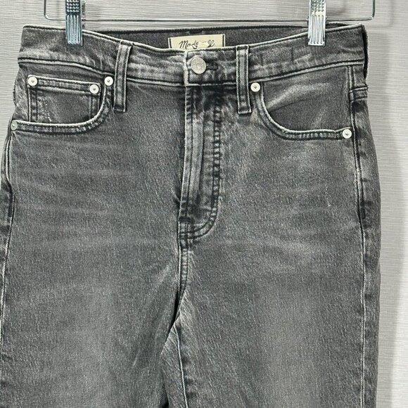 Madewell Jeans Womens 25 The Perfect Vintage Jean Gray Wash High Rise Stretch - Picture 2 of 12
